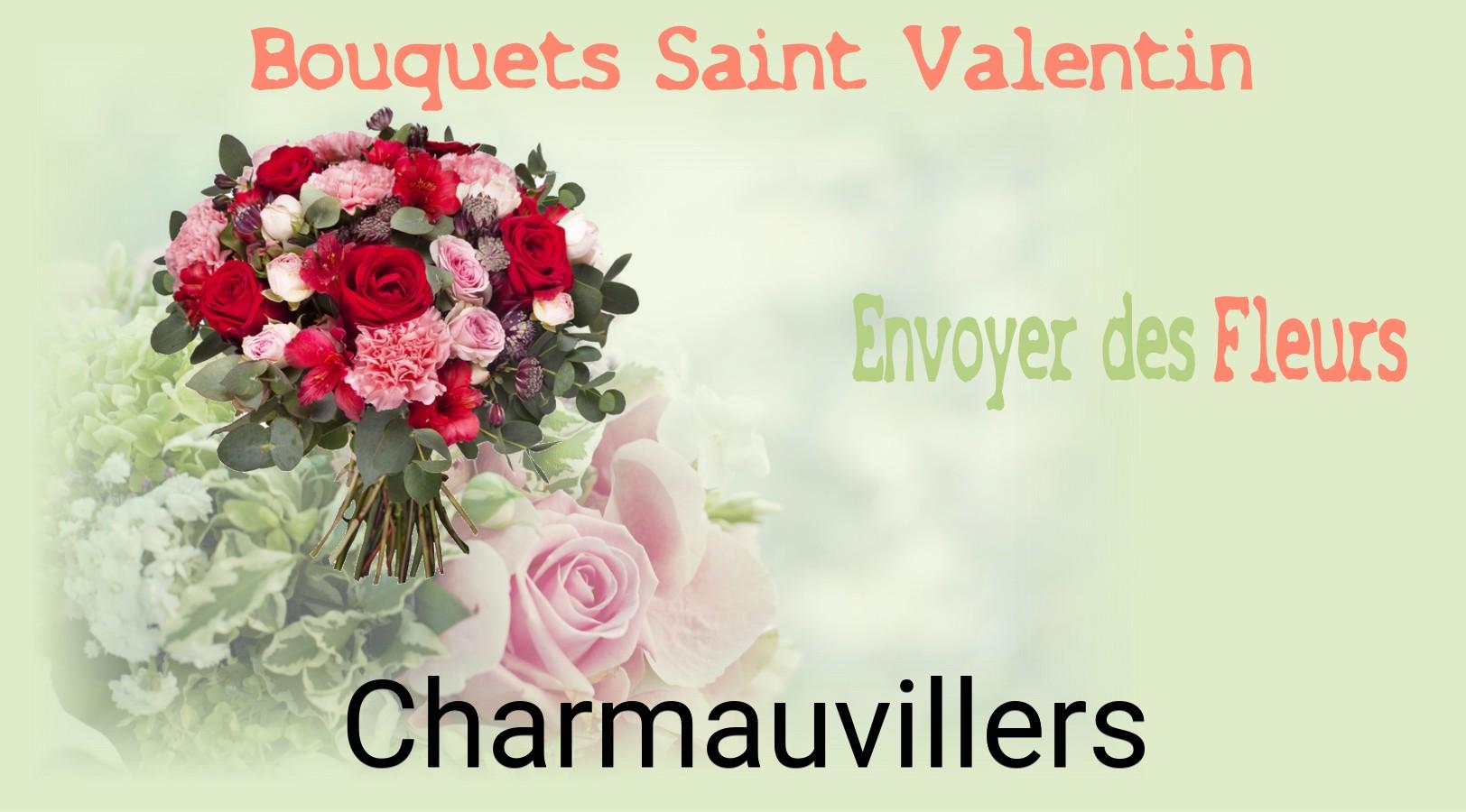 Roses de Saint-Valentin livrées à Charmauvillers